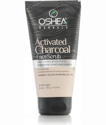 Oshea Herbals Activated Charcoal Face Scrub 120Grams