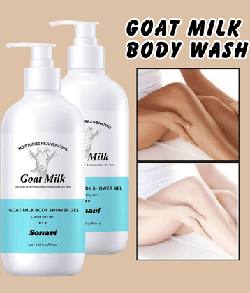 Sonavi Almond Beauty Green Shower Gel Pack of 2