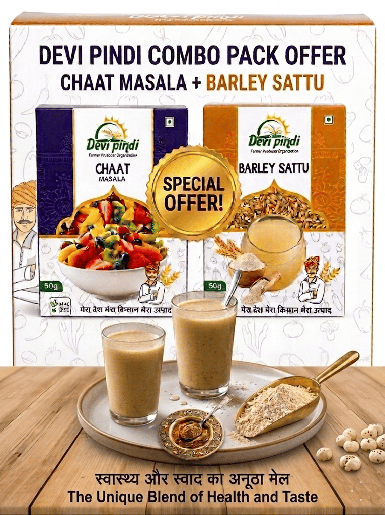 Barley Sattu & Chaat Masala Combo