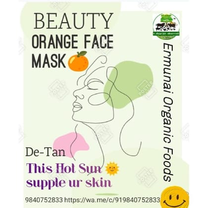 Orange Face Mask 100 Gms