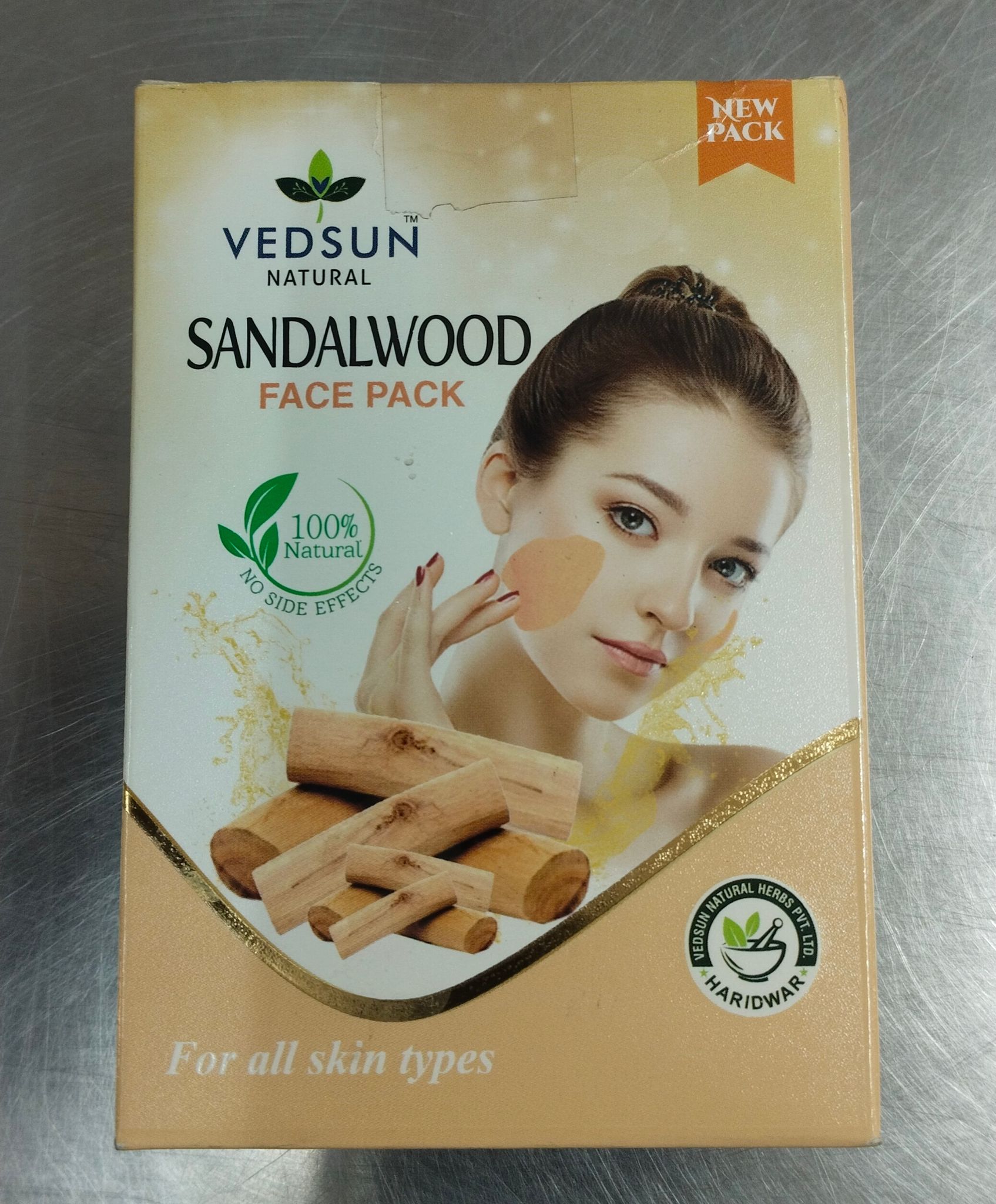 Vedsun natural sandalwood face pack 