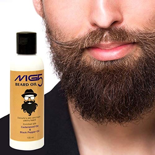 Elecsera Beard Growth oil & almond oil Hair Oil (60 ml) - Beard Care and Tools | Buy online on ZillyBuy