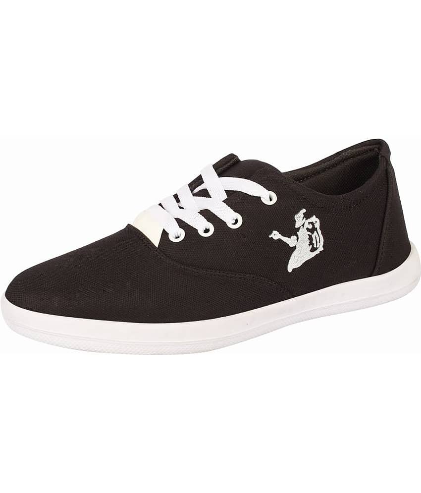 Kzaara Lifestyle Black Casual Shoes