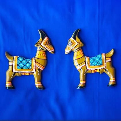 Pattachitra Goat - Fridge Magnet