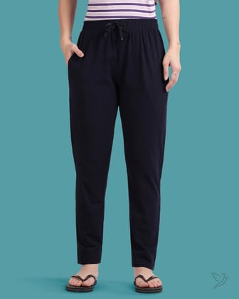 Solid Night Pant - Deep navy-S / Deep navy