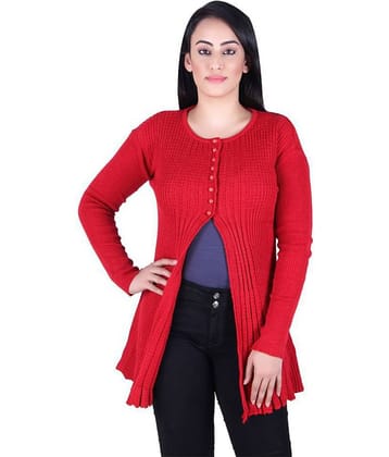 Ogarti Acrylic Shrugs - Red