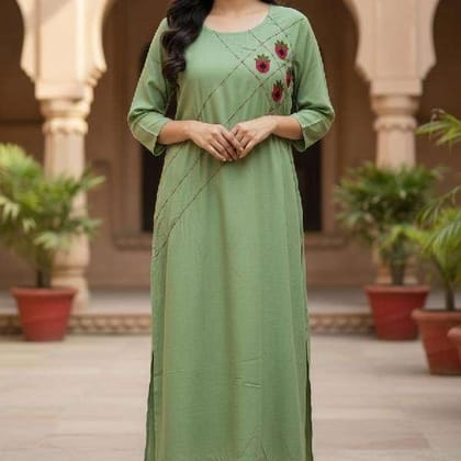 Premium Soft Cotton Kurti for Everyday Wear