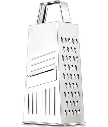 iview kitchenware Stainless Steel Cheese Grater,Vegetable Grater,Slicer ( Pack of 1 ) - Silver