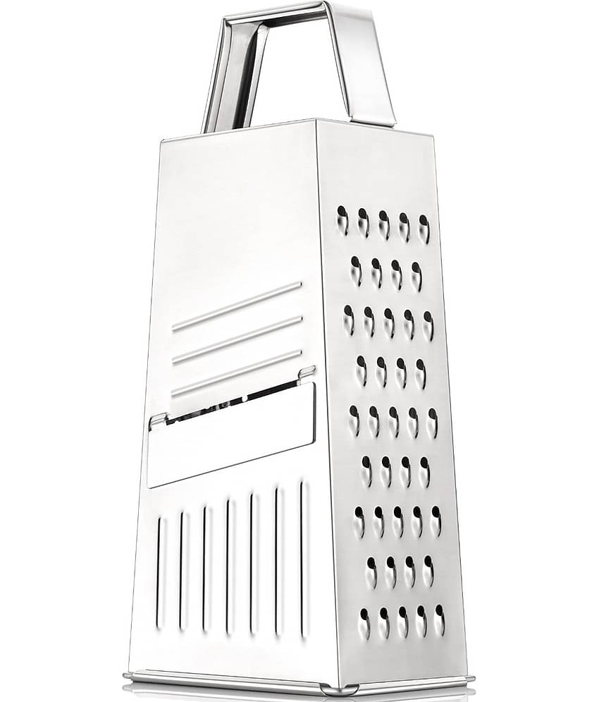 iview kitchenware Stainless Steel Cheese Grater,Vegetable Grater,Slicer ( Pack of 1 ) - Silver