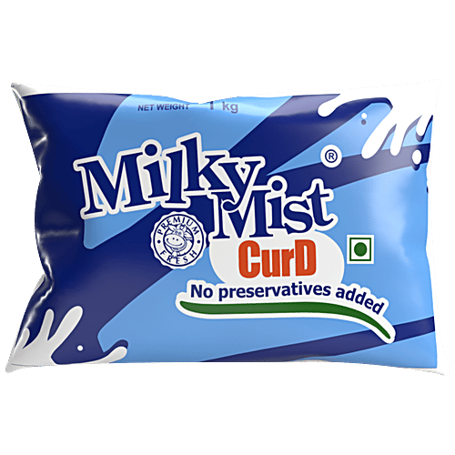 Milky Mist Curd/Dahi - No Preservatives Added, 1 kg Pouch