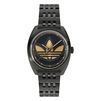 Adidas Originals Black Dial Unisex Analog Watch - AOFH23511-Black
