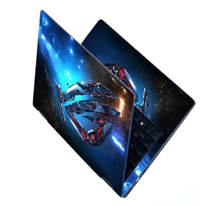 Full Body Asus Laptop Skin Stickers Decal Cover for All Models (Size 15.6 inch) ANM-191
