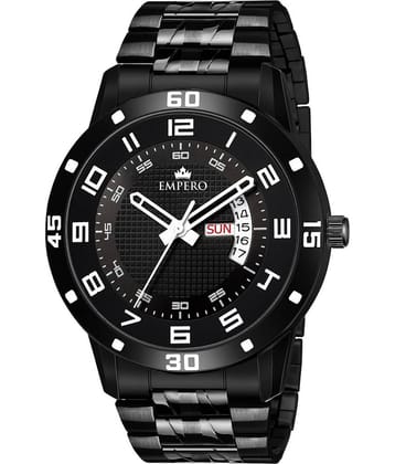 EMPERO - Black Stainless Steel Analog Men's Watch
