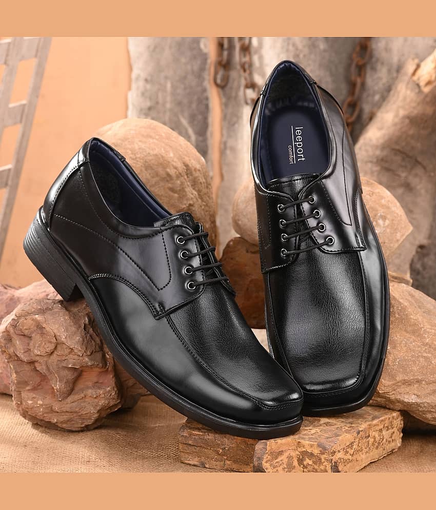 Leeport - Black Men's Formal Shoes