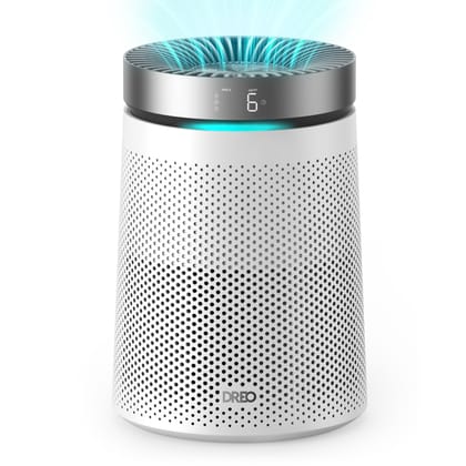 DREO Air Purifier for Home, CADR 173m/h, 3-in-1 True HEPA Filter, Covers up to 70.42m (750ft), LED Air Quality (AQI) Display, RGB Ambient Light, Memory Function, Ultra-Quiet 25dB, 2 Year Warranty