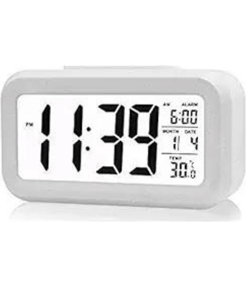 BANDSMITH Digital Plastic Table Clock - Pack of 1