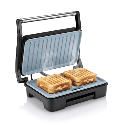Press Grill with Ceramic Non-stick Plates Oil Collector Tray 850W Power - (SA3029GRILLCE) Press Grill with Ceramic Non-stick Plates Oil Collector Tray 850W Power - (SA3029GRILLCE)