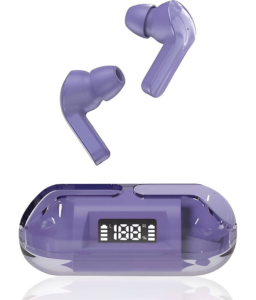 VEhop Capsule Bluetooth True Wireless (TWS) In Ear 30 Hours Playback Low Latency,Powerfull bass IPX4(Splash & Sweat Proof) Blue