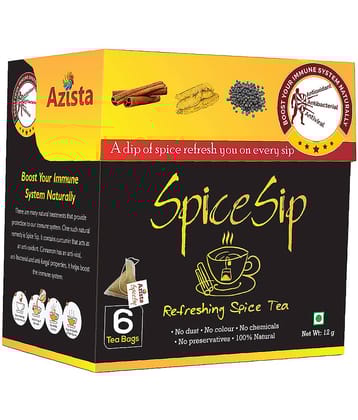 Spice Sip Turmeric Tea Bags 270 gm Pack of 6