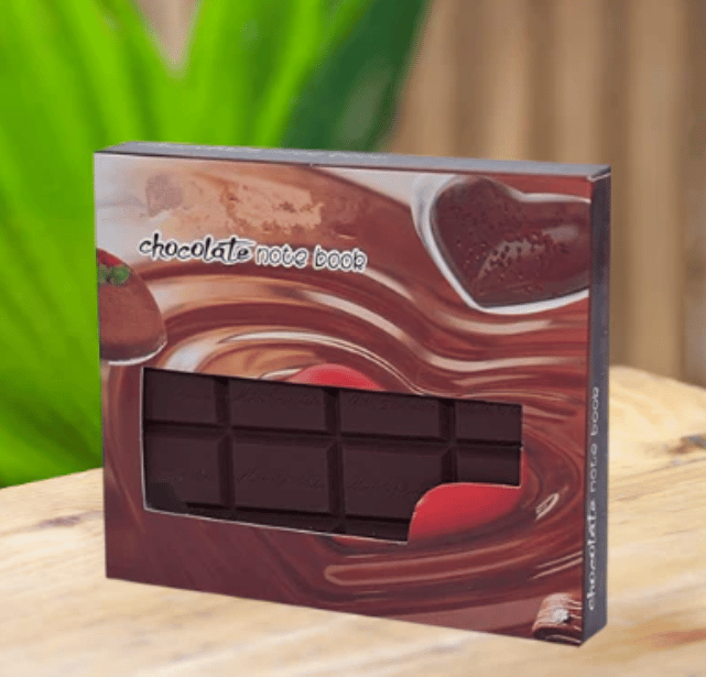 Chocolate Diary , Chocolate Shaped Pocket Notebook for Kids ( Pack of 1 )