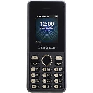 Ringme R1+ PULSAR  (Dual Sim, 1.77 Inch Display, 3000mAh Battery, Black)
