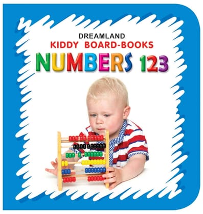 Kiddy Board Book - Numbers 123 [Board book] Dreamland Publications