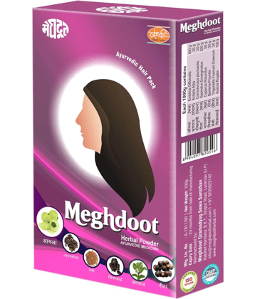 Meghdoot Herbal Powder Hair Mask 200 gm Pack of 4