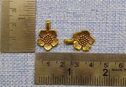 Brand Zero Metal Charms -2 pcs