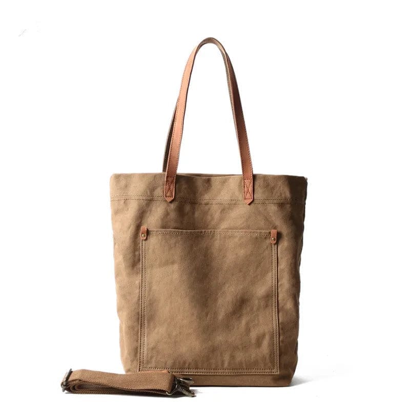 Women Canvas Crossbody Shopping Tote Bag