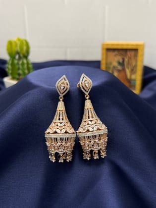 Stone Jhumka 0082