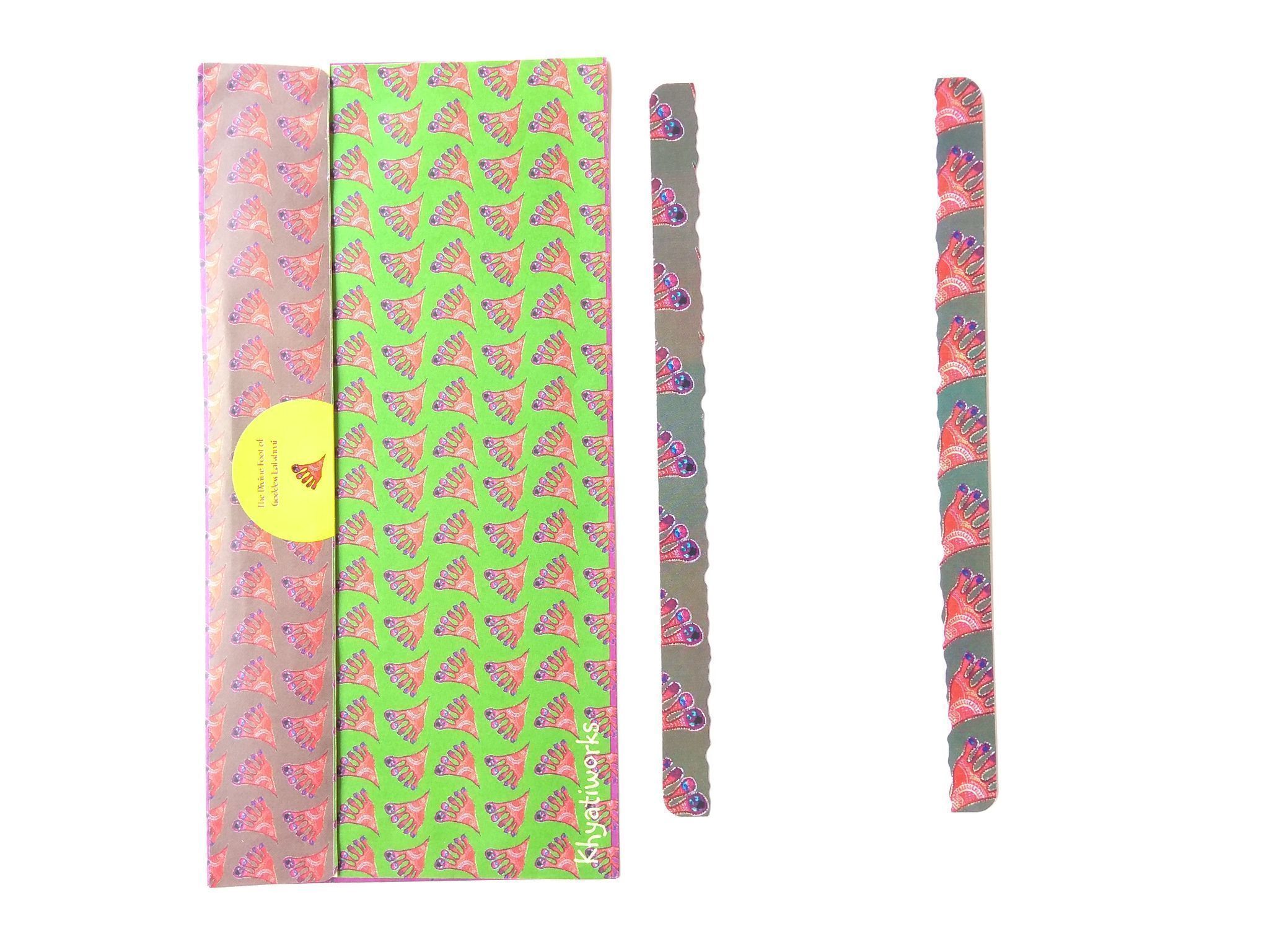 Lakshmi Padam Gift Envelopes and Card - purple 3