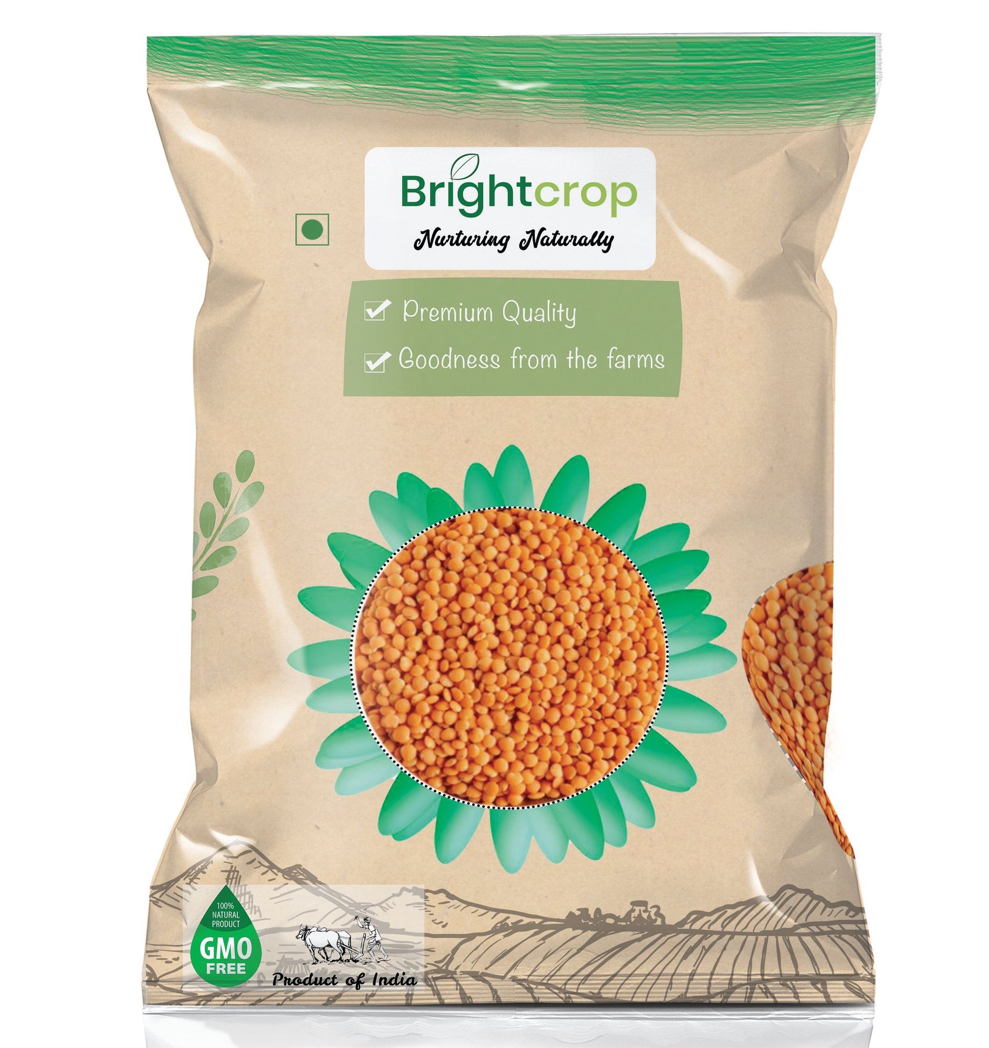 Pink Lentil | Masoor (Whole) (1Kg Pack)