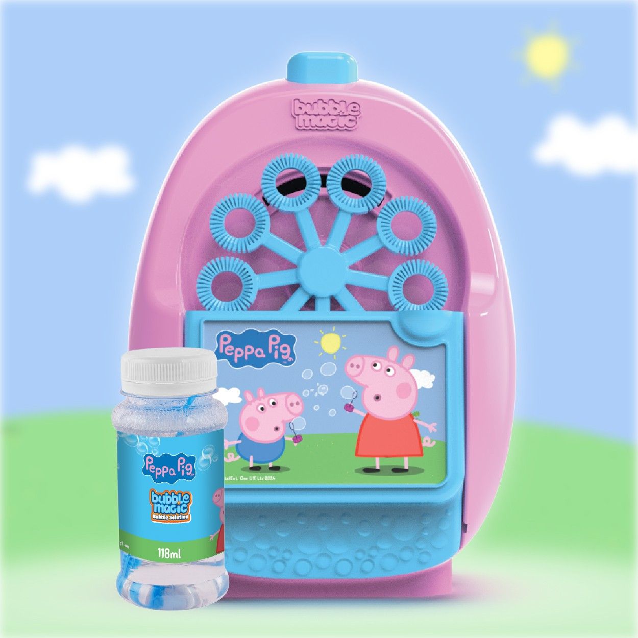 Bubble Magic Bubble Machine Peppa Pig