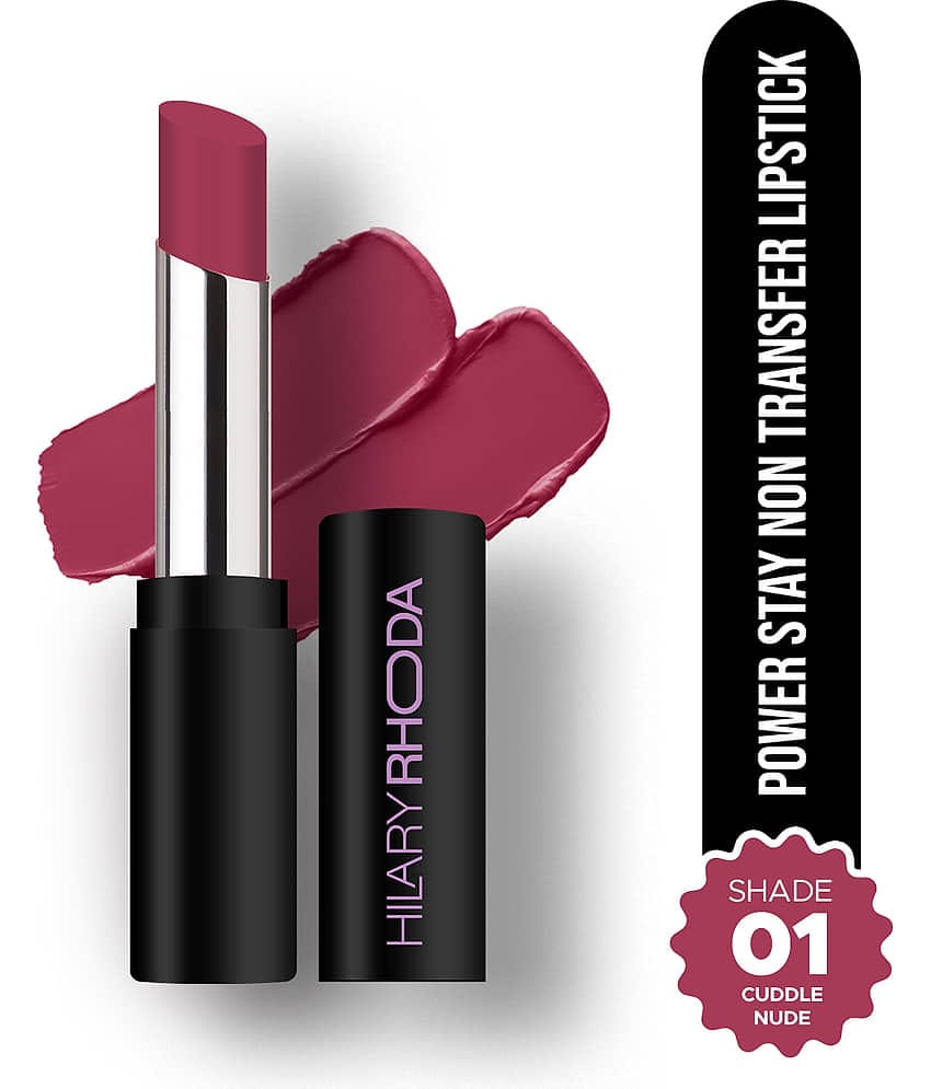 Hilary Rhoda Maroon Matte Long Lasting Creme Lipstick ( Pack of 1 )