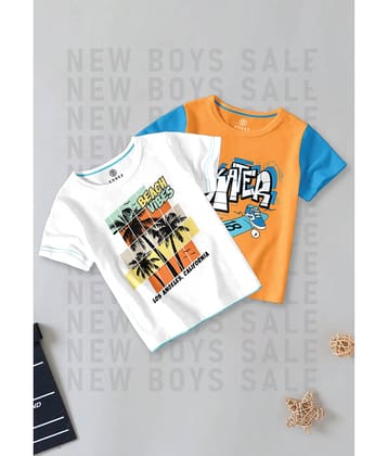 CODEZ Pack of 1 Boys Cotton Blend Polo T-Shirt ( Multi Color )