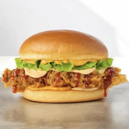 Korean Fillet Burger.