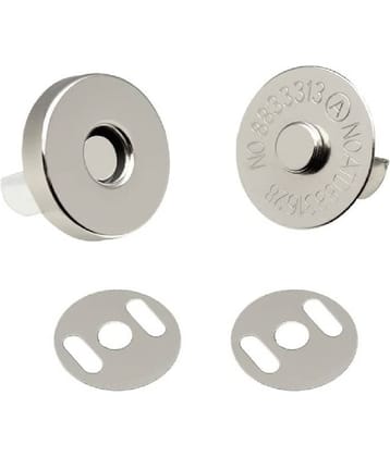 Vardhman Other Magnetic Button Clasp Snaps for Handbag Outdoor Backpack DIY ( Pack of 10 )