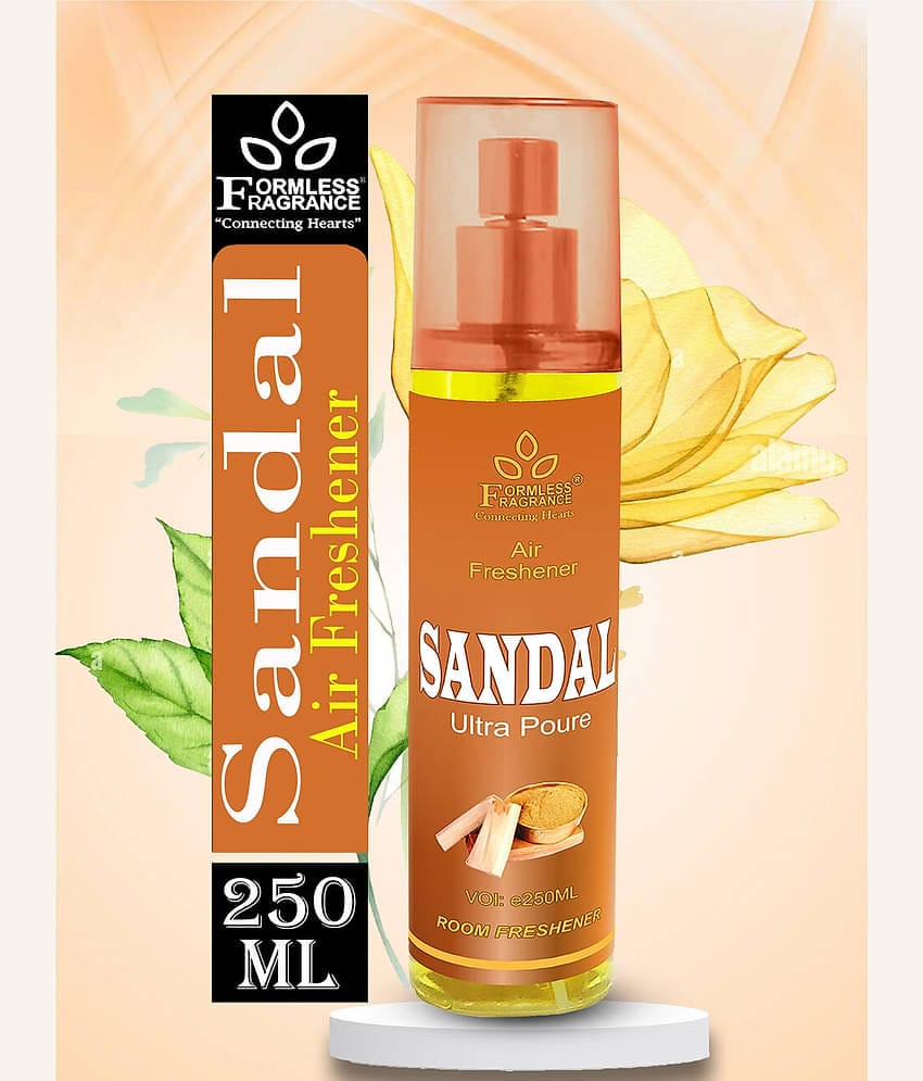 Formless Formless Sandal 250ml Room Air Freshener Deodorant Spray for Unisex 250 ml ( Pack of 1 )