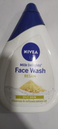 Nivea Milk delights Face wash Besan Oily skin 