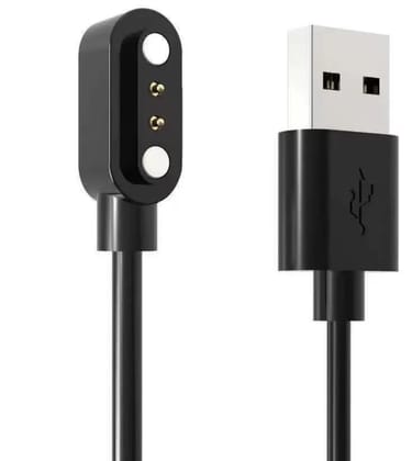 Noise ColorFit Smartwatch Charger Cable, Magnetic 2-Pin USB Fast Charger for Noise Twist, Pulse 2 Max, Pulse Go Buzz, Halo, Halo Plus, Pulse Grand, Quad Call, ColorFit Pro 4/Alpha, Pulse 3, Ultra