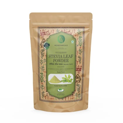 Stevia Leaf Powder, (100gm), Maa Danteshwari Herbal Farm's 100% Natural & Certified Organic Herbs