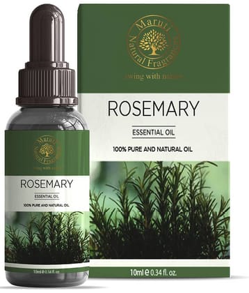 Maruti Natural Fragrances Rosemary Prevents Hair Loss Essential Oil Aromatic With Dropper 10 g ( Pack of 1 )