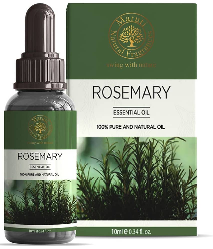 Maruti Natural Fragrances Rosemary Prevents Hair Loss Essential Oil Aromatic With Dropper 10 g ( Pack of 1 )