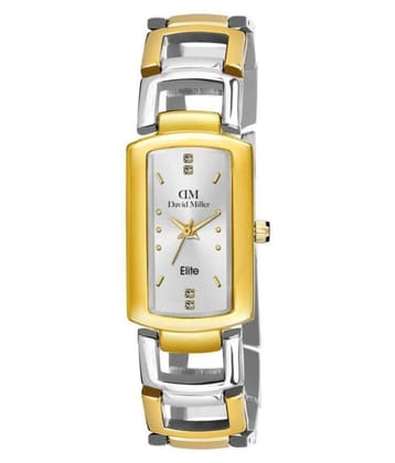 David Miller - Multicolor Brass Analog Womens Watch