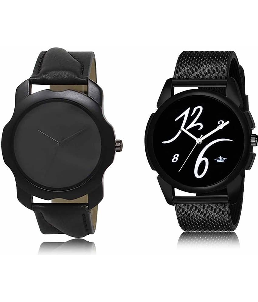 Lorem - Analog Watch Watches Combo For Men and Boys ( Pack of 2 )