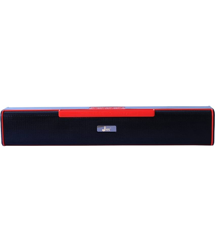 jhn JHN 483 10 W Bluetooth Speaker Bluetooth V 5.1 with USB,SD card Slot Playback Time 6 hrs Red
