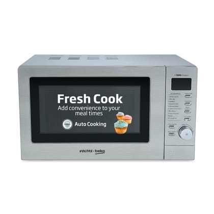 Voltas Beko 20 L Convection Microwave Oven, 10 power levels (MC20SD, Silver) Voltas Beko 20 L Convection Microwave Oven, 10 power levels (MC20SD, Silver) - Silver