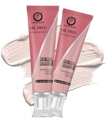 Colors Queen - Medium Liquid Natural Foundation 80 gm