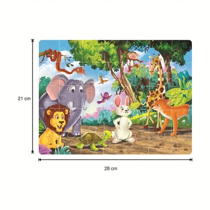 Animal Jigsaw Puzzle Toy – Educational Learning Toy (2–5 Years) Animal Jigsaw Puzzle Toy – Educational Learning Toy (2–5 Years)