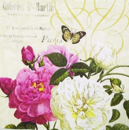 Decoupage Napkin / Tissue papers - 33cm*33cm -GT1569